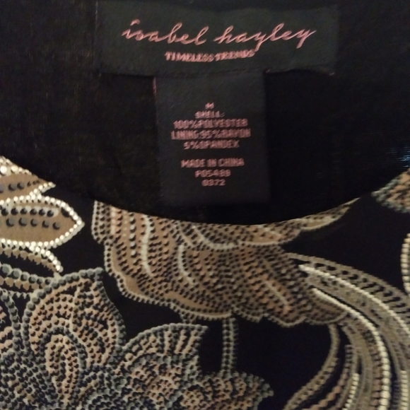 Isabel Hayley multi colored top NWT - Picture 6 of 6